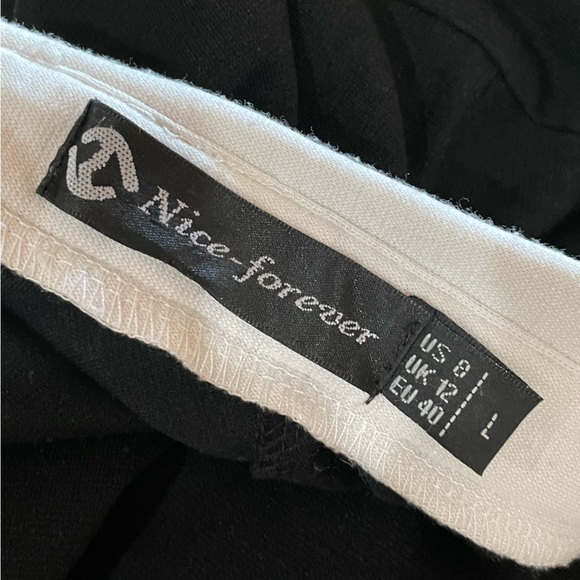 Nice Forever•Collared Black Dress•Size Large, Wednesday Addams - Picture 3 of 6